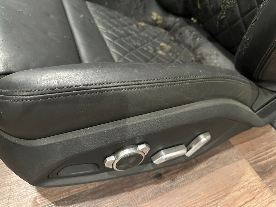 2017 2021 AUDI R8 PLUS DIAMOND STITCHED LEFT DRIVER SEAT ~DAMAGE~ OEM