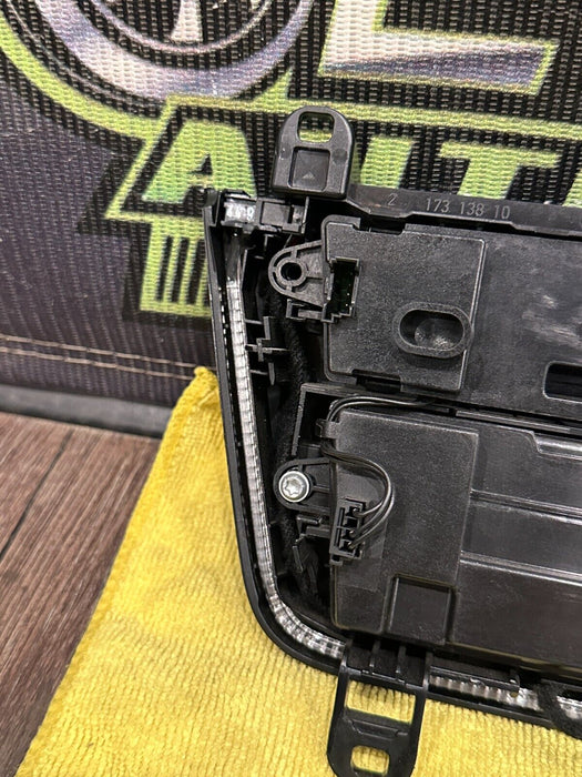 2020 BMW M4 F82 RADIO HVAC AC A/C HEAT CONTROL BEZEL PANEL W AMBENT LIGHTING OEM