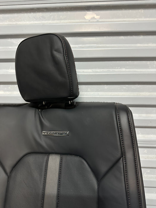 2017 2018 2019 FORD F250 F350 F450 PLATINUM REAR LEFT CENTER SEAT OEM ~DAMAGE~