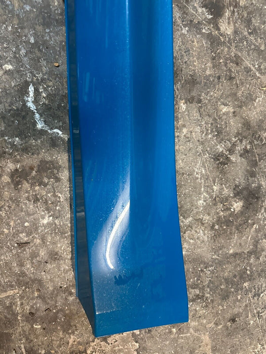 2015-2020 BMW M4 F82 LEFT DRIVER SIDE SKIRT LAGUNA SECA BLUE (448) ~WEAR~