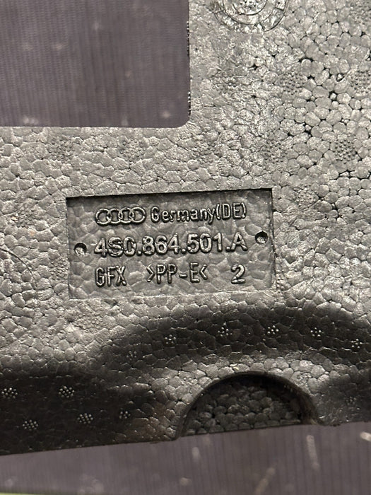 2021 AUDI R8 FRONT TRUNK FRUNK FOAM PIECE OEM 4S0 864 501 A
