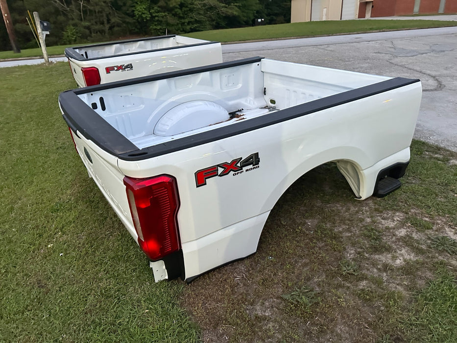2023 2024 FORD F250 F350 6' SHORT BED OXFORD WHITE OEM