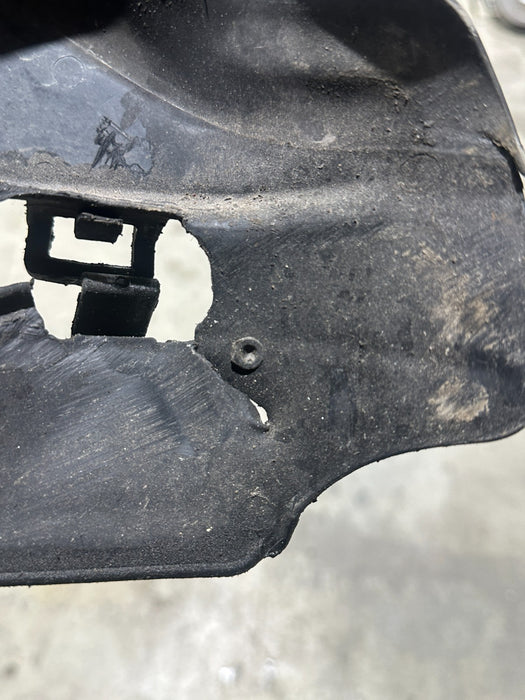 2014 PORSCHE 911 TURBO S FRONT RIGHT AIR DEFLECTOR DUCT OEM 98134148400 *WEAR #7