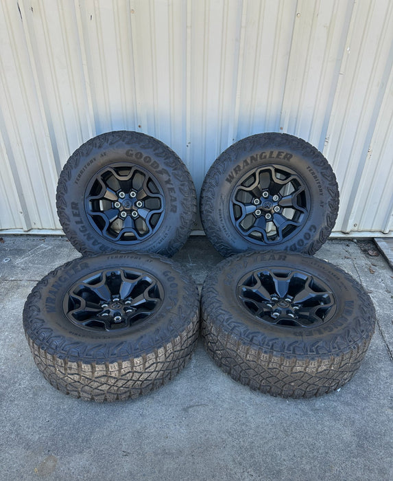 DODGE RAM GOODYEAR WRANGLER WHEELS TIRES RIMS 325/65 R18