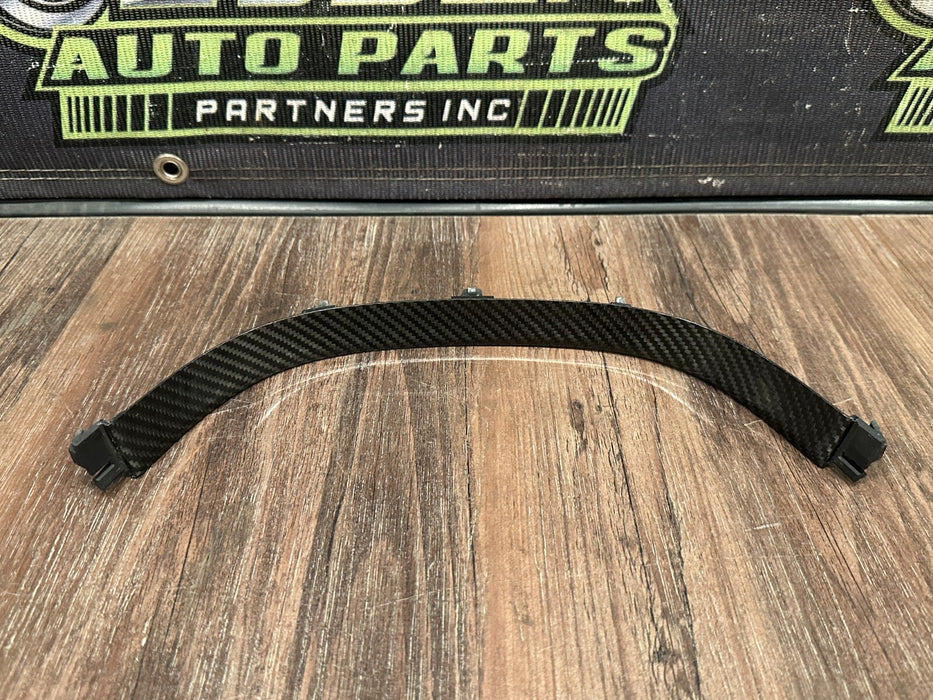 2017-18 AUDI R8 INTERIOR CARBON FIBER TRIM SET PANELS OEM *READ DESCRIPTION*