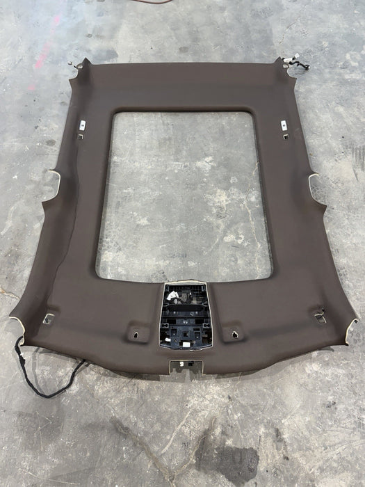 2017-2022 FORD F250 F350 F450 KING RANCH TWIN PANEL MOONROOF HEADLINER BROWN OEM