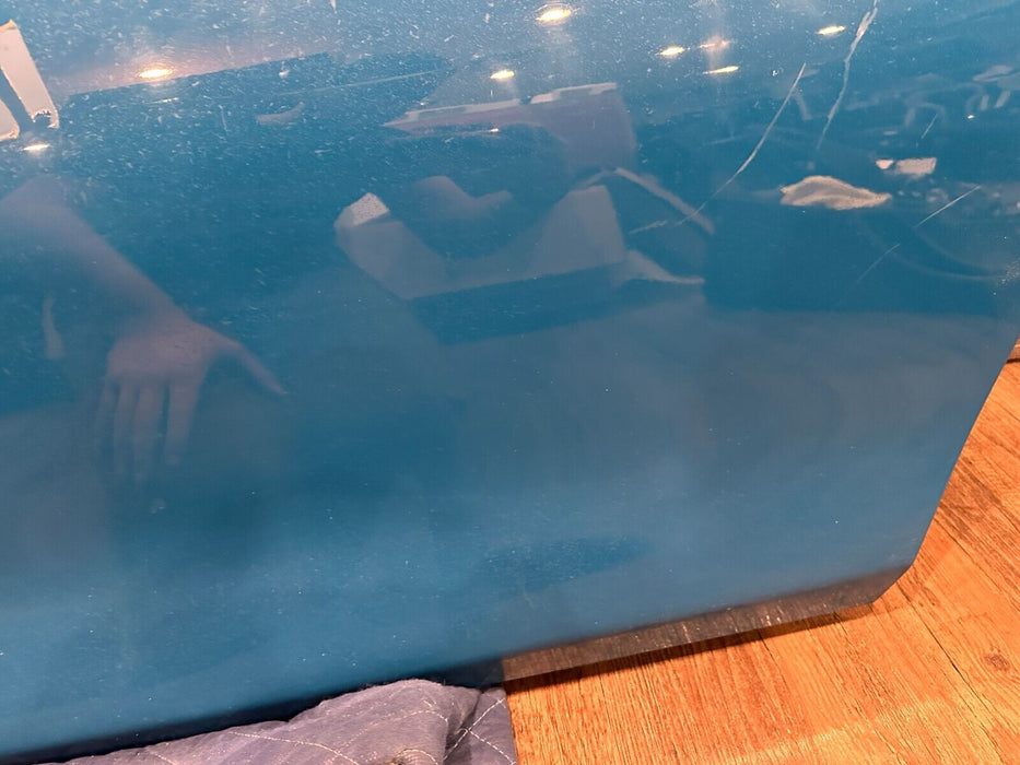 2015-2020 BMW M4 F82 FRONT LEFT DRIVER DOOR LAGUNA SECA BLUE 448 MINOR SCRATCHES