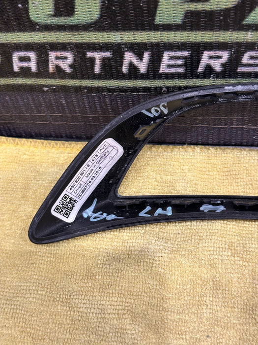 2017-18 AUDI R8 FRONT LEFT RIGHT DOOR PANEL CARBON FIBER TRIMS OEM