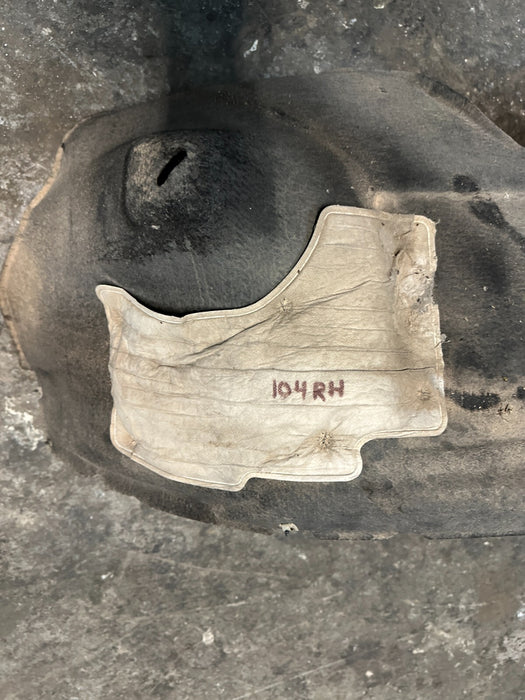 2023-2024 FORD F350 FRONT RIGHT FENDER LINER OEM PC3B-16034-BD