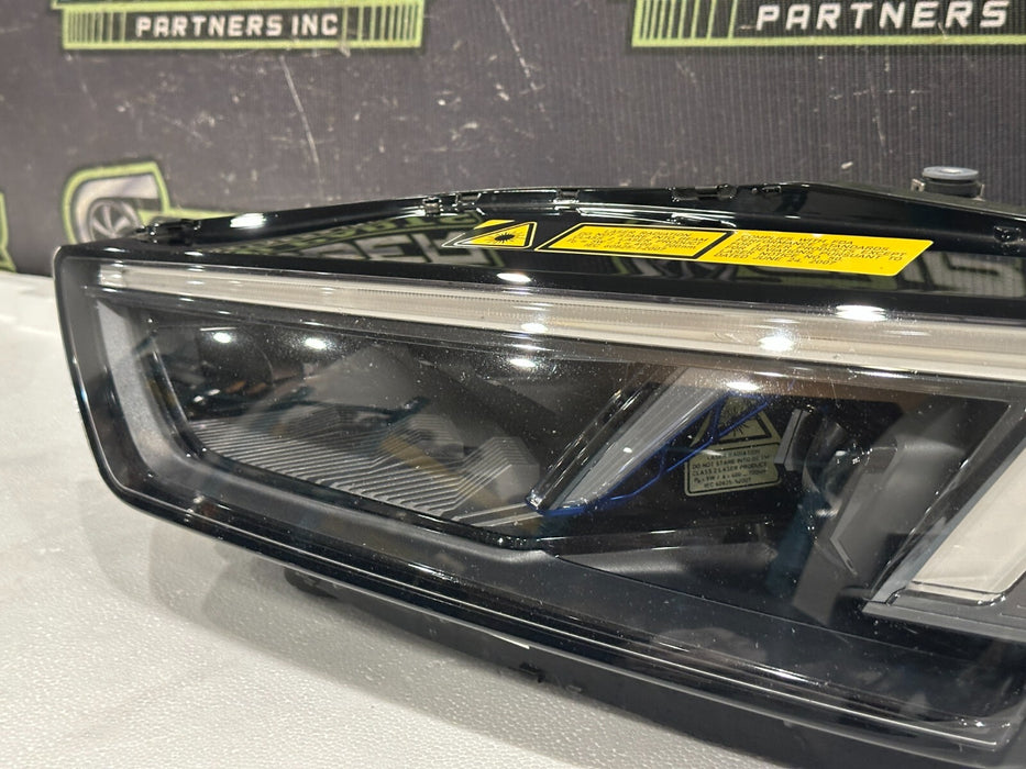 2020 2021 2022 2023 AUDI R8 LASER LED HEADLIGHT LEFT DRIVER SIDE OEM *NO DAMAGE*
