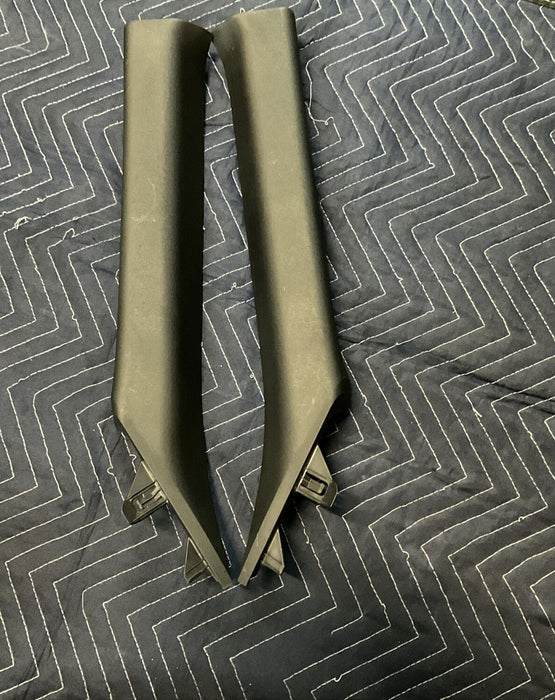 2017 NISSAN 370Z INTERIOR RIGHT LEFT A PILLAR TRIM PAIR OEM