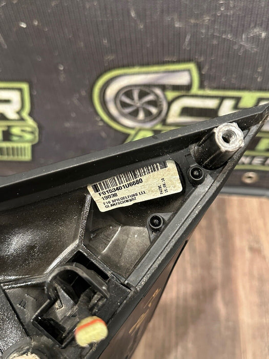 2011 BMW 550i F10 5 SERIES LEFT DOOR MIRROR GRAPHITE METALLIC (A90) *PAINT/READ