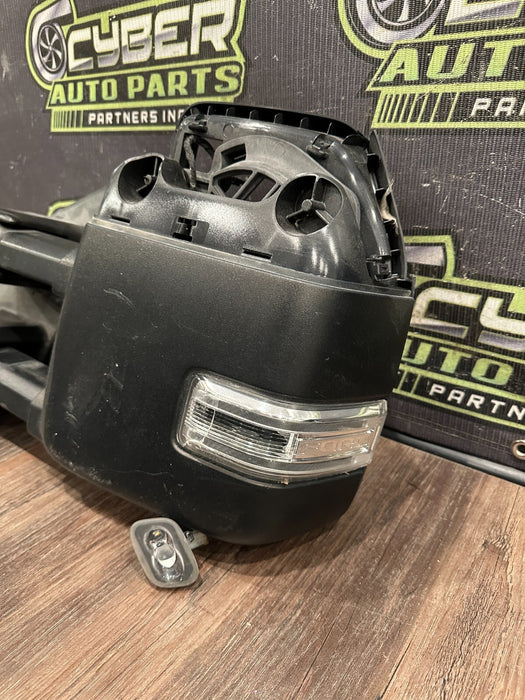 2017-19 FORD F250 F350 F450 LEFT TOW MIRROR W CAMERA OEM *DAMAGED*