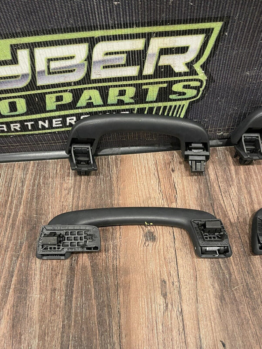 2011 BMW 550i F10 5 SERIES INTERIOR ROOF GRAB HANDLE SET OEM *SCUFFS/READ*