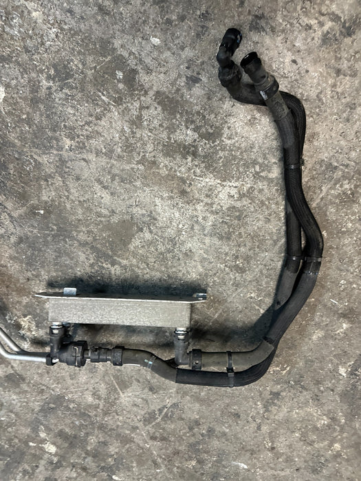 2017 2019 FORD F250 F350 DIESEL TRANSMISSION COOLER W LINES OEM HC34 7J389 CB