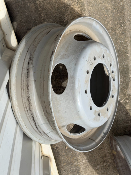 (2) FORD F450 F550 10X225 STEEL WHEELS RIMS 19X6.5