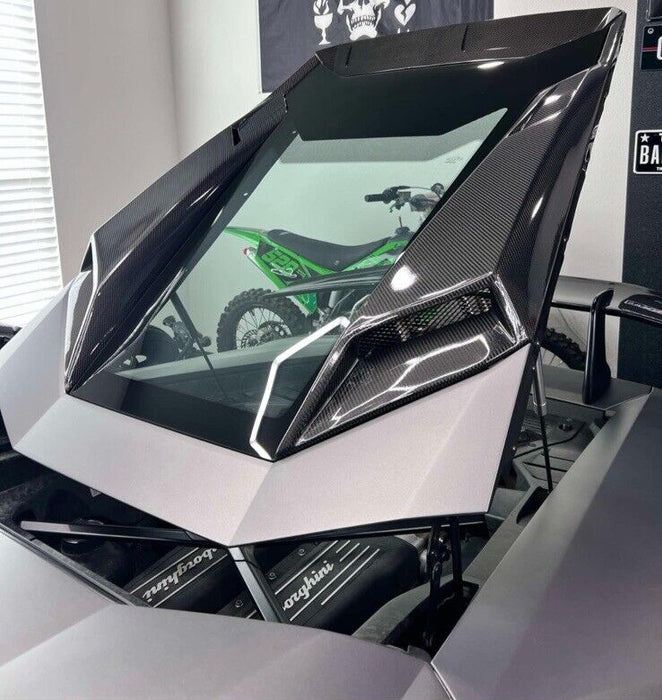 2015-2019 LAMBORGHINI HURACAN LP610-4 LP580-2 CARBON FIBER ENGINE AIR VENTS