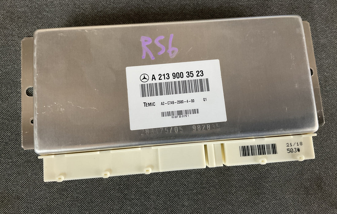 2018-2020 MERCEDES E63S AMG OEM ACTIVE SUSPENSION CONTROL MODULE 213 900 35 23