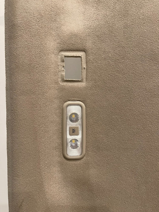 2017-2019 FORD F250 LIMITED ALCANTERA SUEDE TWIN PANEL MOON ROOF HEADLINER CAMEL
