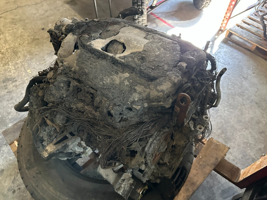 2019 ACURA MDX 3.5L V6 ENGINE 9-SPEED TRANSMISSION 31K MILES *BURN*