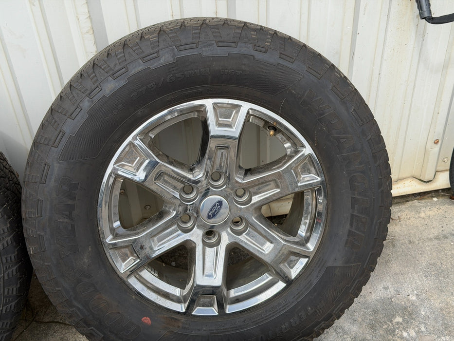 2020 FORD F150 FACTORY OEM 18" WHEELS RIMS 275/65R18 TIRES
