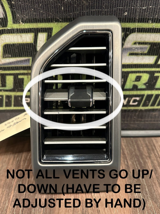 2017-2020 FORD F250 F350 F450 PASSENGER RIGHT DASH AIR VENT OEM *READ*