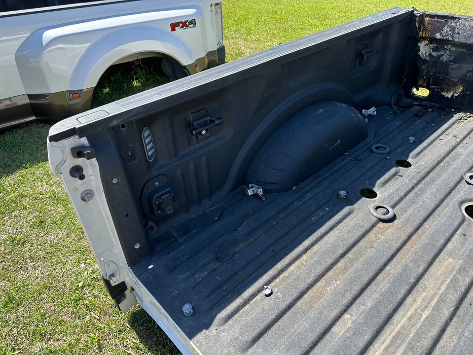 2017-2022 FORD F250 F350 SHORT BED 6' TRI-COAT METALLIC WHITE (UG) OEM