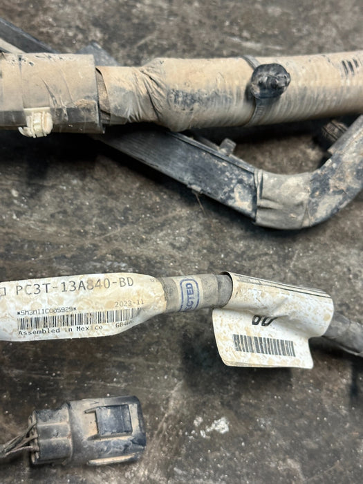 2024 FORD F350 PLATINUM SD 6.7L LEFT CHASSIS FRAME HARNESS RC3T 14405 ECC OEM