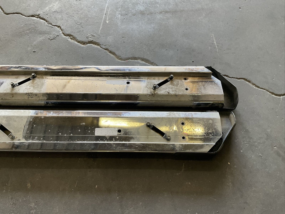 2017 FORD F250 F350 F450 RIGHT LEFT SIDE RUNNING BOARD STEP BOARD PAIR OEM