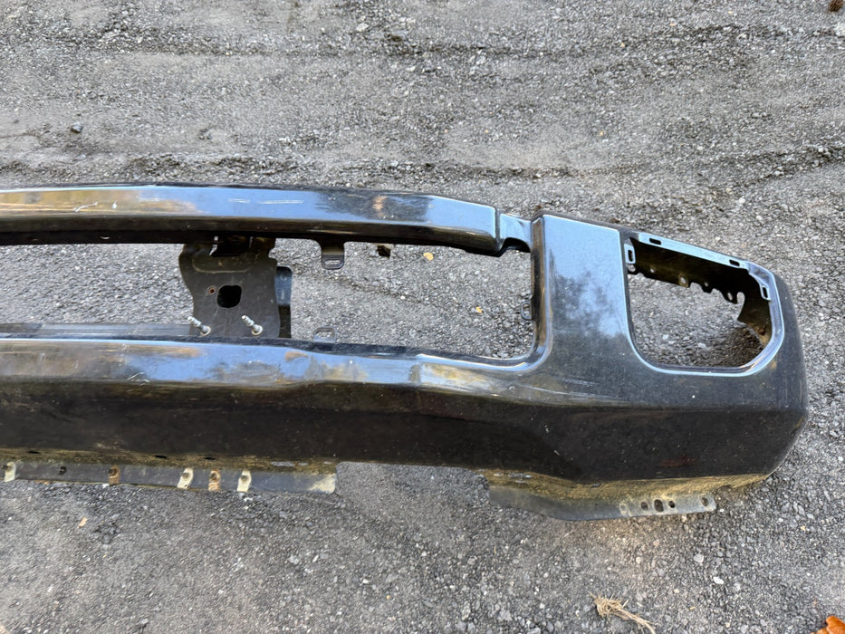 2020 2021 2022 FORD F250 F350 FRONT BUMPER BLACK OEM GENUINE