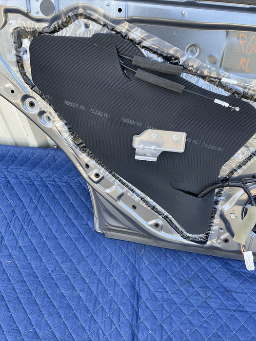 2014-2017 INFINITI Q50 RED SPORT REAR DRIVER LEFT DOOR GREY METALLIC (KAD) OEM