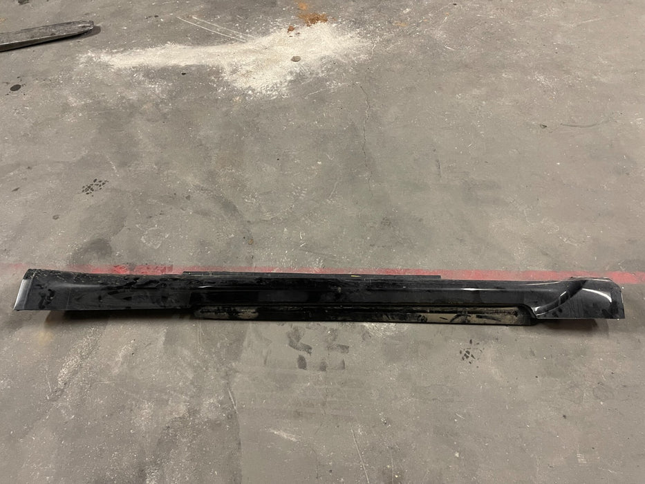 2013 INFINITI G37S CONVERTIBLE DRIVER LEFT SIDESKIRT BLACK OEM 2009-2015 Q60