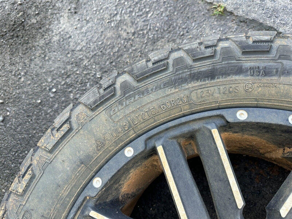 6x5.5 6X139.7 XD MOTO METAL 20X9 WHEELS ONLY RIMS ONLY TPMS INCLUDED