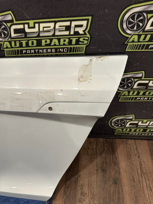 2014 AUDI R8 V10 COUPE OEM FRONT LEFT DRIVER DOOR SHELL WHITE ~READ~