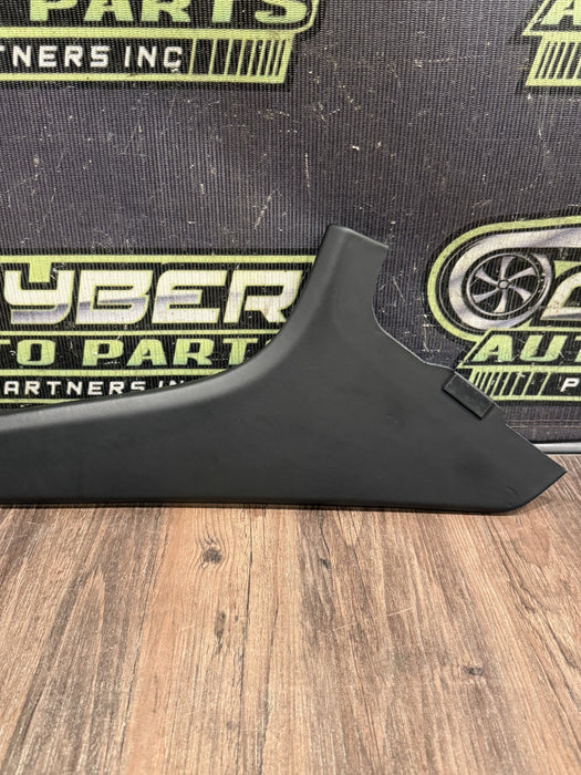 2014 PORSCHE 911 TURBO S 991 FRONT RIGHT CENTER CONSOLE LEATHER TRIM OEM *WEAR*