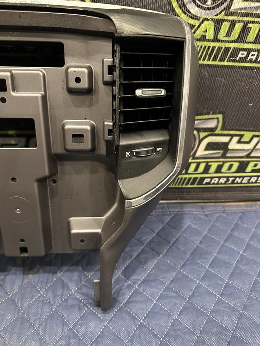 2024 DODGE RAM 3500 LARAMIE DASHBOARD 12' SCREEN DARK WOOD BEZEL W VENTS OEM