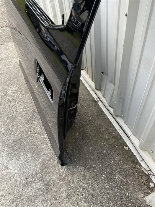 2017-2022 FORD F250 F350 F450 REAR DRIVER LEFT DOOR BLACK (G1,H5) OEM~DAMAGE~