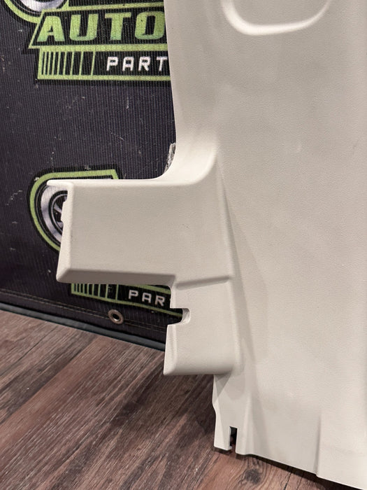 2017 NISSAN TITAN XD RESERVE REAR LEFT UPPER C PILLAR TRIM OEM