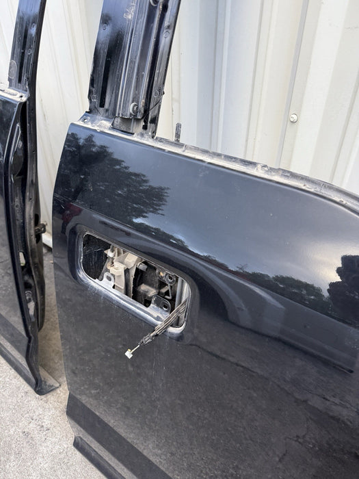 2017 2022 FORD F250 F350 F450 FRONT RIGHT DOOR SHELL AGATE BLACK (UM) OEM