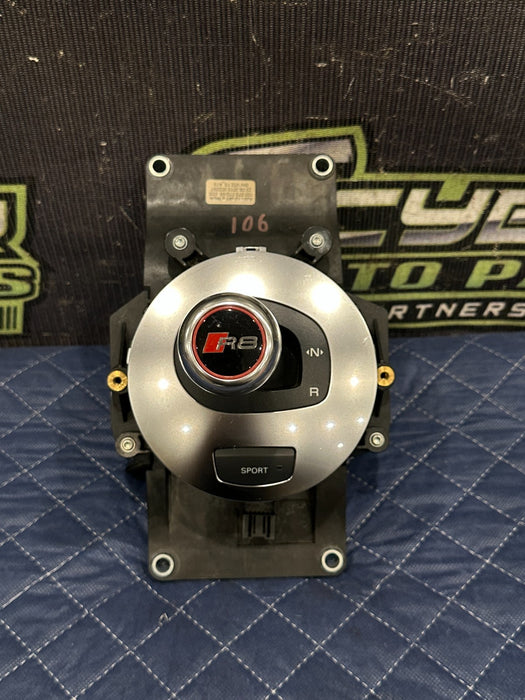 2014 AUDI R8 V10 AUTOMATIC TRANSMISSION GEAR SHIFTER ASSEMBLY OEM 420 713 041 E