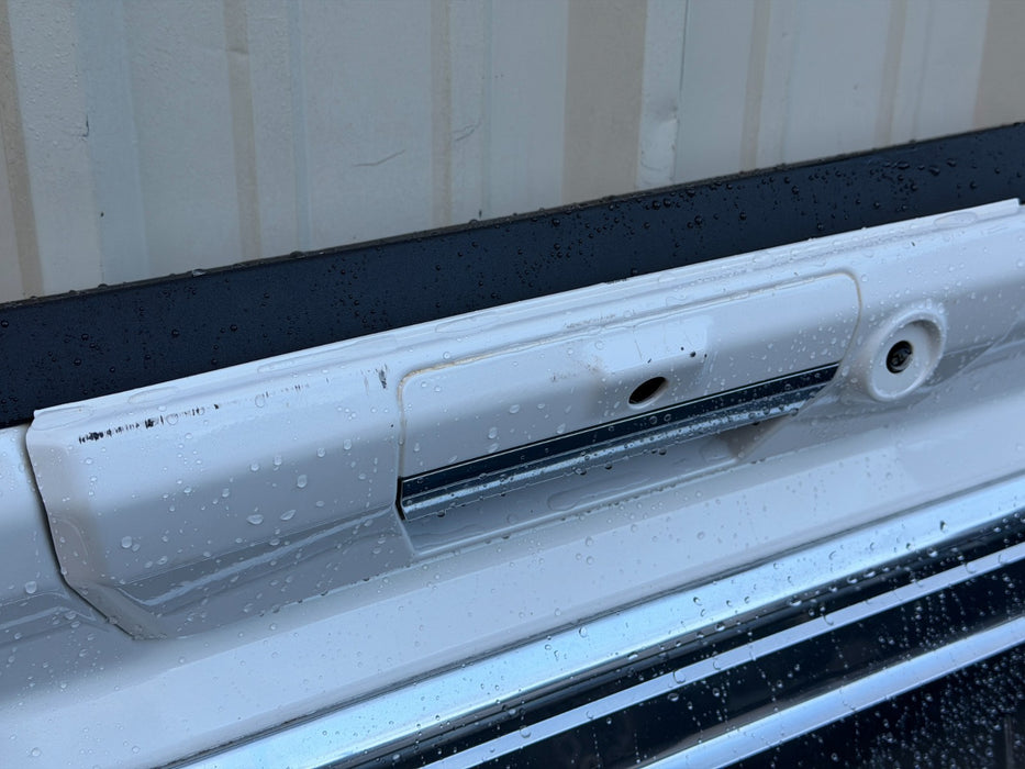 2023 2024 2025 FORD F250 F350 F450 PLATINUM TAILGATE ASSEMBLY STAR WHITE