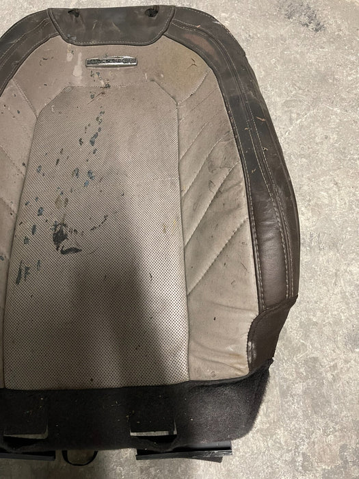 2018-2022 FORD F250 F350 F450 LIMITED PASSENGER SEAT BACK ONLY *BURN DAMAGE* OEM