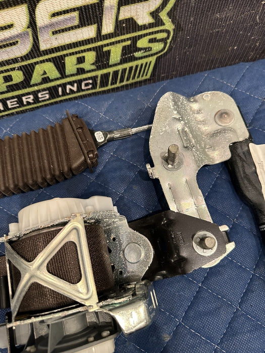 2018-2019 FORD F250 F350 F450 LIMITED BROWN FRONT PASSENGER RIGHT SEATBELT OEM