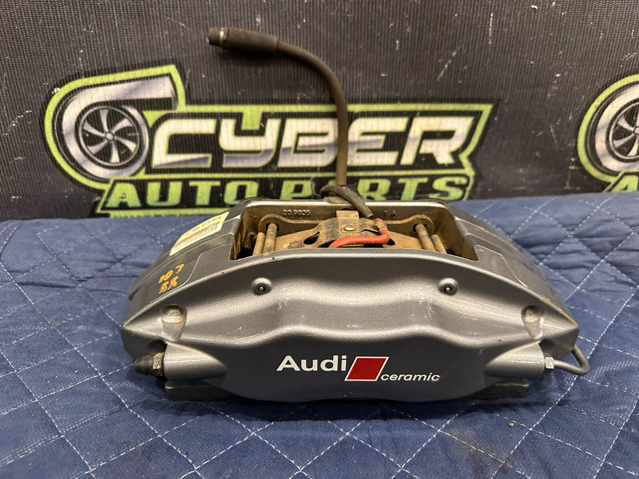 2014 AUDI R8 BREMBO REAR RIGHT CARBON CERAMIC BRAKE CALIPER OEM *READ*