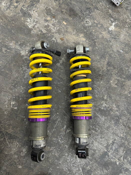 2014 AUDI R8 V10 FRONT LEFT RIGHT SHOCKS STRRUTS PAIR 420 412 020 AK