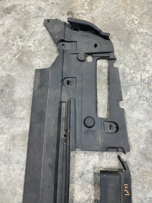 2019 FORD F150 RAPTOR FRONT RADIATOR BAFFLE DEFELCTOR PANEL OEM FL34-19E525-AE