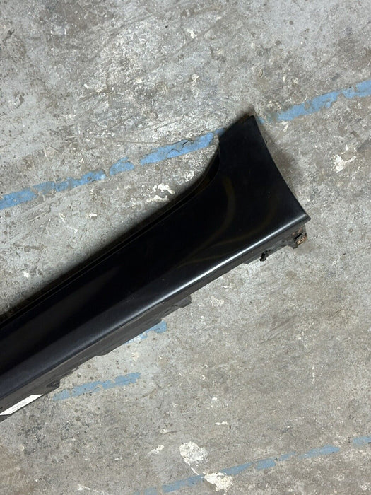 2011 BMW 550i F10 LEFT SIDE SKIRT GRAPHITE METALLIC (A90)~COSMETIC FLAW~