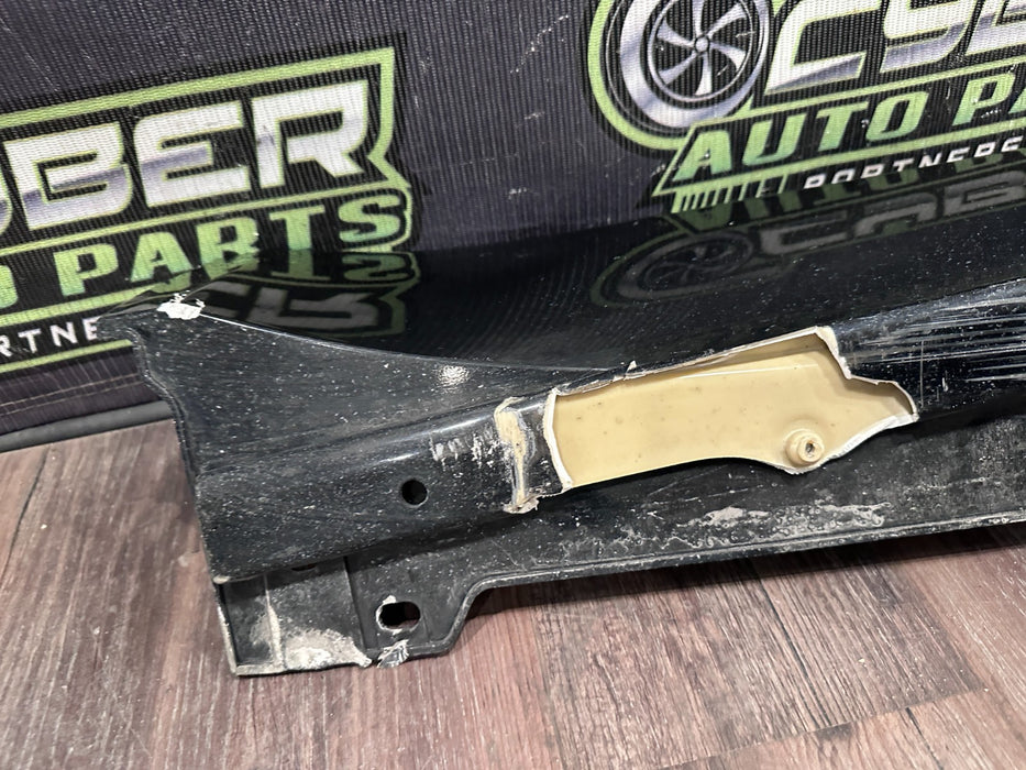 2015 JAGUAR F TYPE DRIVER LEFT SIDE SKIRT MOULDING BLACK OEM