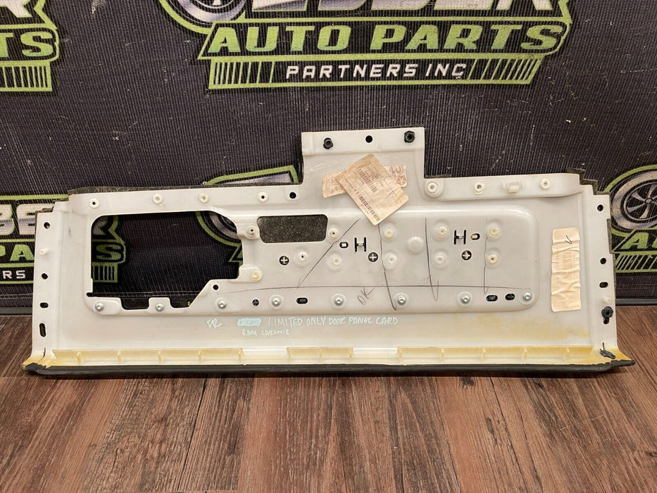 2017 DODGE RAM 3500 LIMITED LONGHORN FRONT RIGHT DOOR PANEL CARD TRIM OEM *READ*