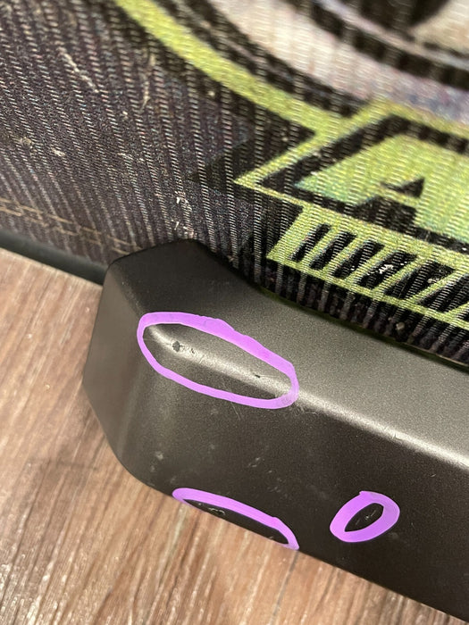 2017-2019 FORD F250 F350 REAR PASSENGER RIGHT DOOR PANEL HANDLE COVER OEM *CHIPS